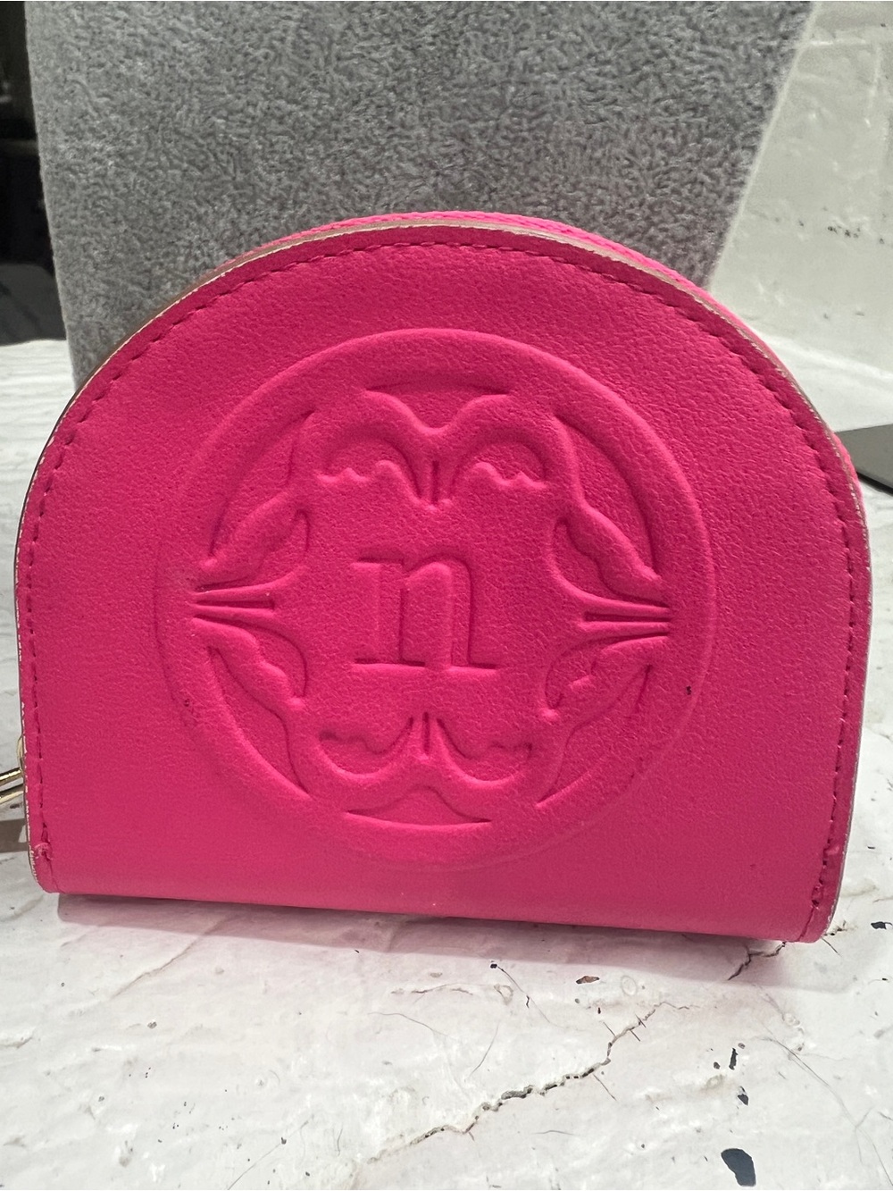 bright pink Nanette Lepore wallet